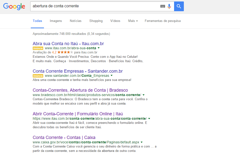 Pesquisa no Google