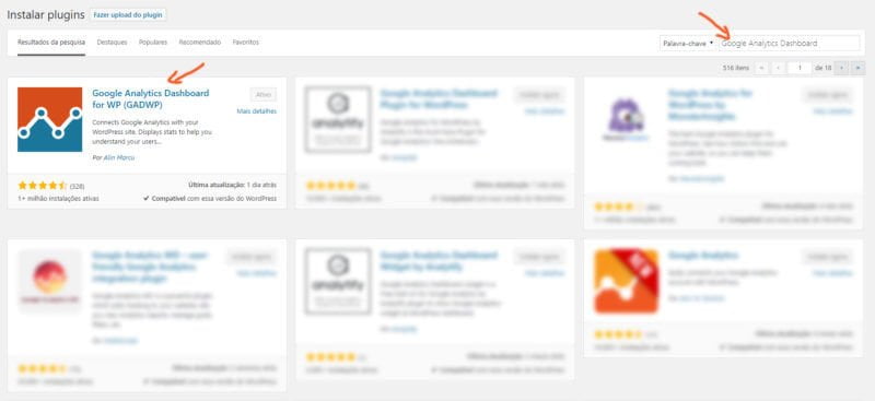 painel instalação plugin google analytics painel instalação plugin google analytics