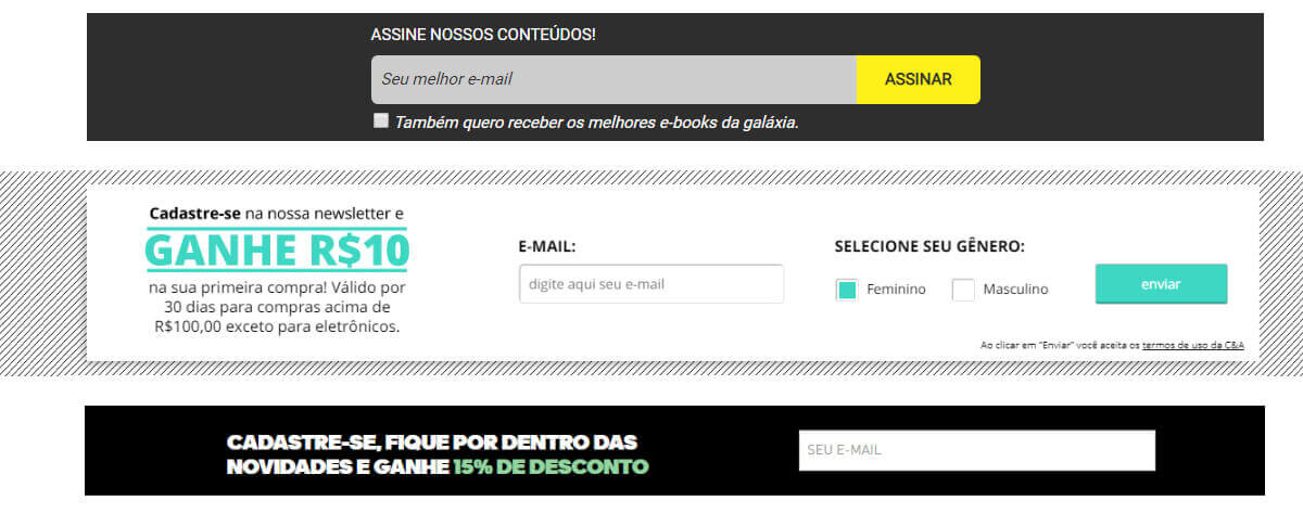Como criar uma lista de email Como criar uma lista de email