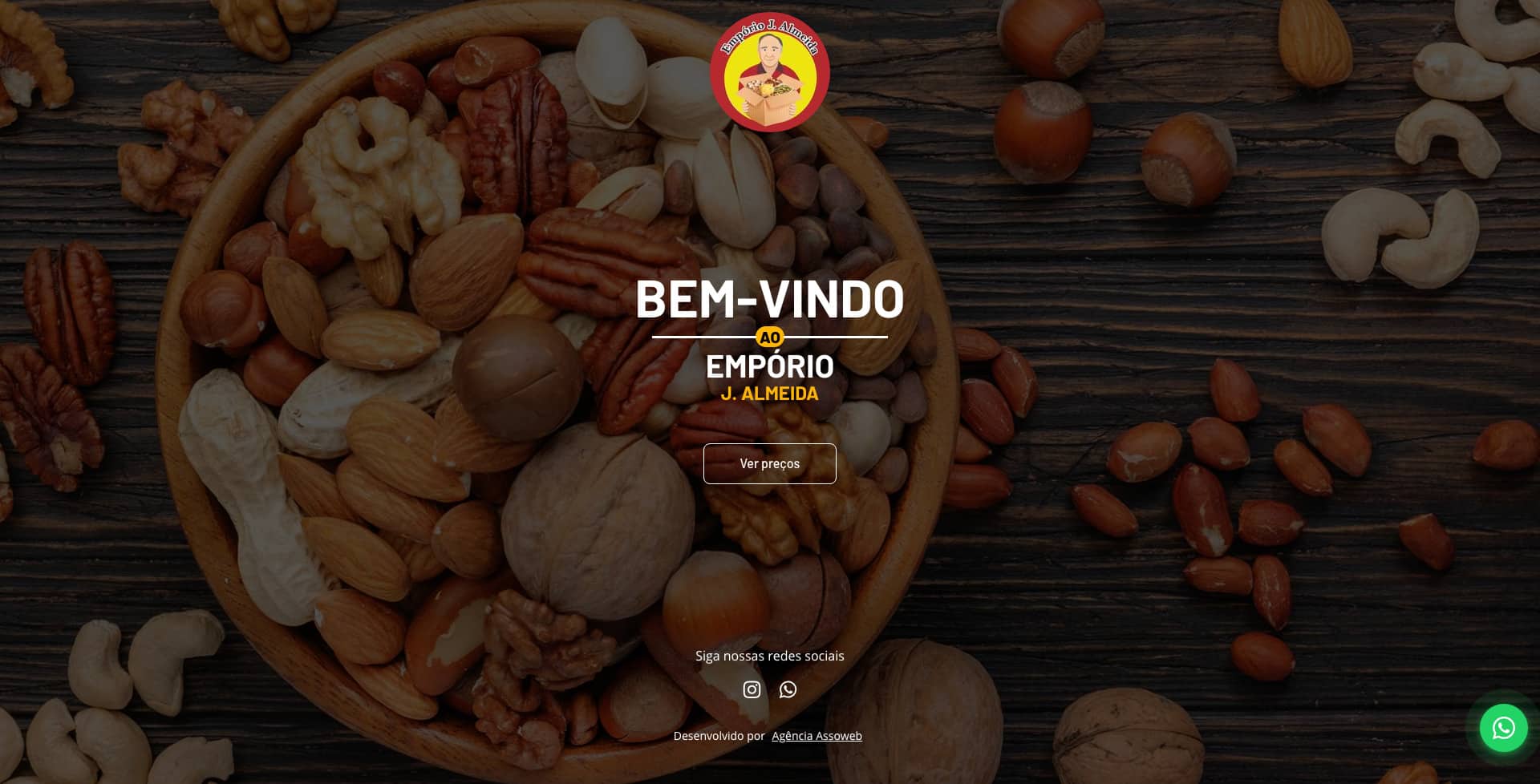 Página inicial Catálogo Empório J. Almeida